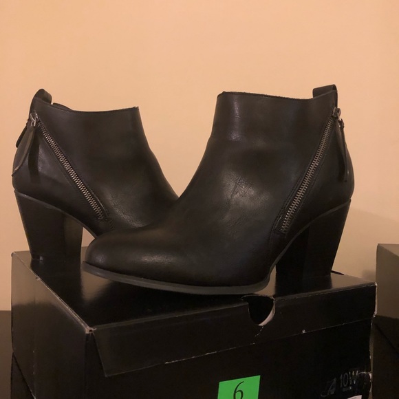 torrid Shoes - Black leather booties torrid Shoes - Black leather booties